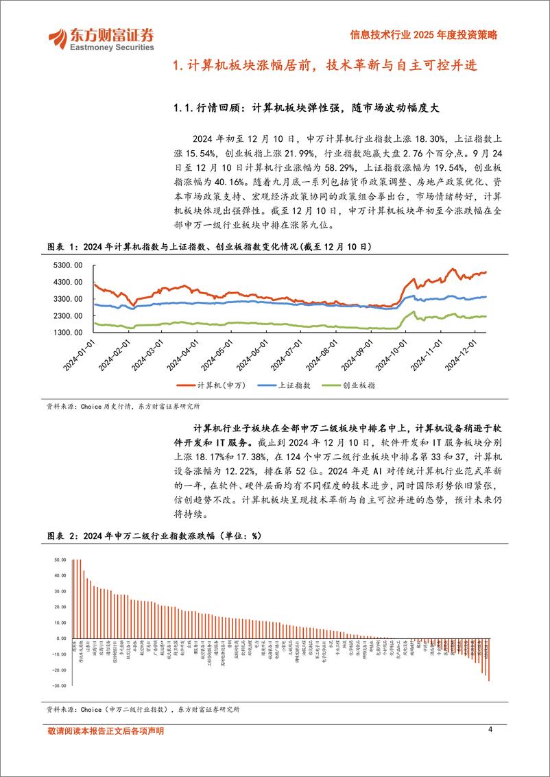 《信息技术行业2025年度投资策略：AI变革，行业重估-241216-东方财富证券-35页》 - 第4页预览图