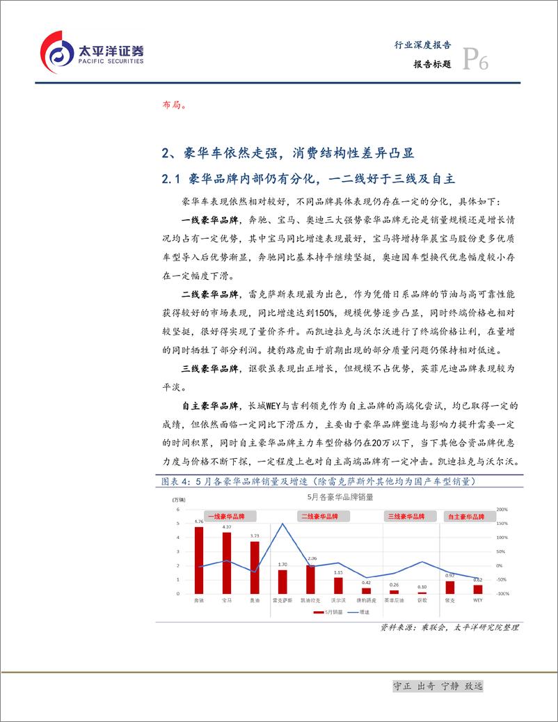 《汽车与汽车零部件行业：拐点处细看消费结构，迷惘中洞悉品牌趋势-20190618-太平洋证券-14页》 - 第6页预览图