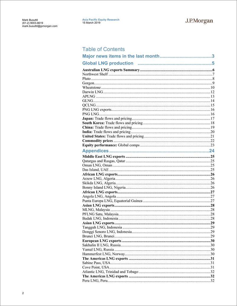 《J.P. 摩根-全球-石油与天然气行业-全球液化天然气分析：2024年可以看到约1.77亿吨的增量供给-2019.3.15-36页》 - 第3页预览图