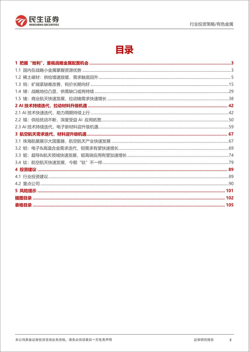 《金属行业2025年度投资策略系列报告之小金属&新材料篇__优势在我__顺_势_而为》 - 第2页预览图