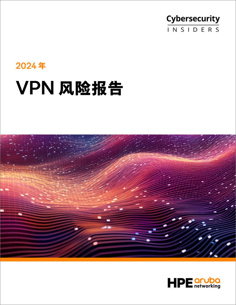 《2024 年VPN 风险报告》 - 第1页预览图
