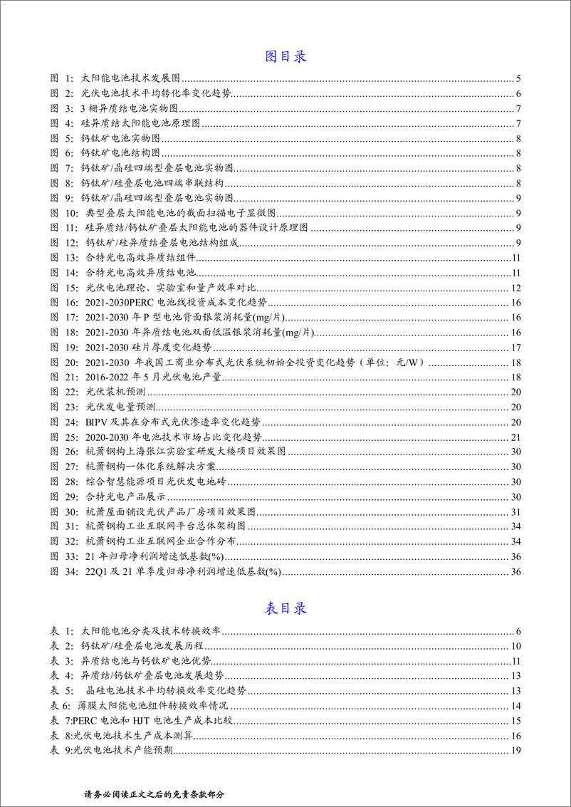 《建筑工程行业新赛道系列2：异质结钙钛矿电池杭萧钢构年底投建-20220722-国泰君安-37页》 - 第4页预览图