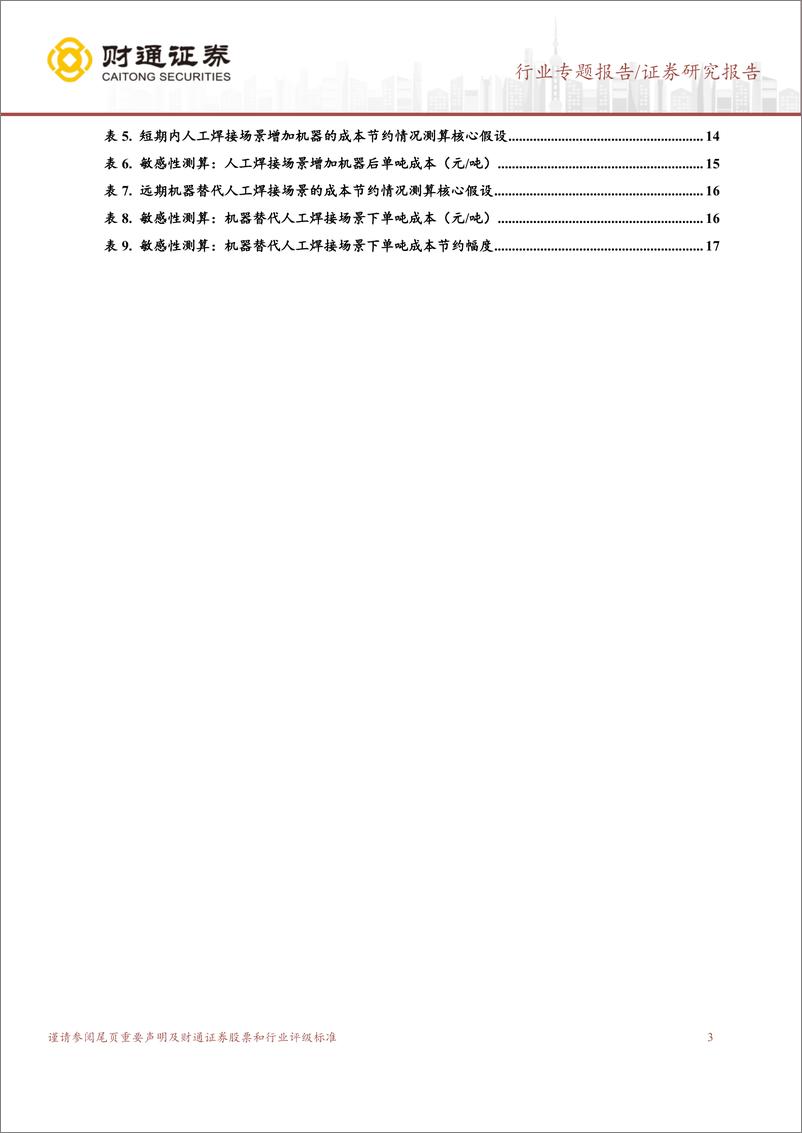 《建筑装饰行业专题报告：钢结构“智”造降本空间有多少？》 - 第3页预览图