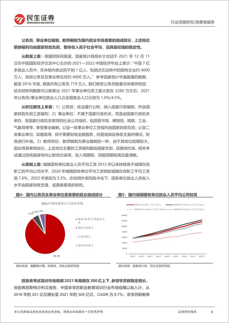 《教育行业深度之一：招录培训逆势成长，龙头开启发展新篇》 - 第5页预览图