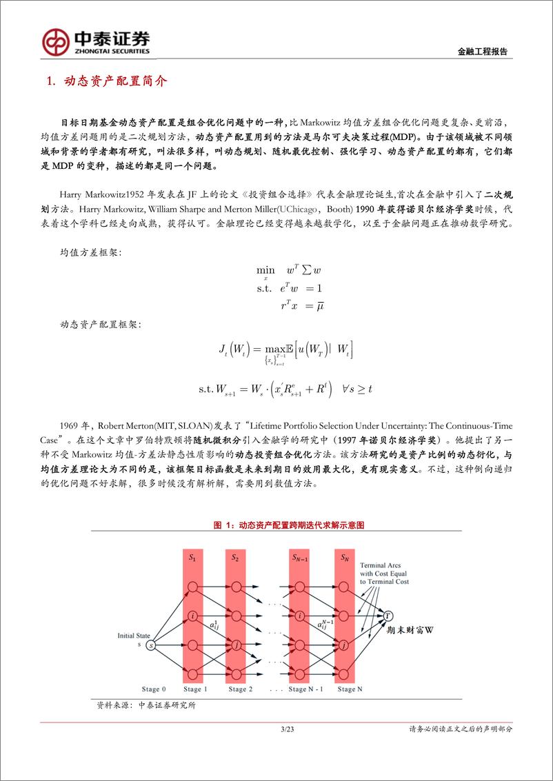 《养老目标日期基金动态资产配置与下滑曲Merton模型-20230111-中泰证券-23页》 - 第4页预览图