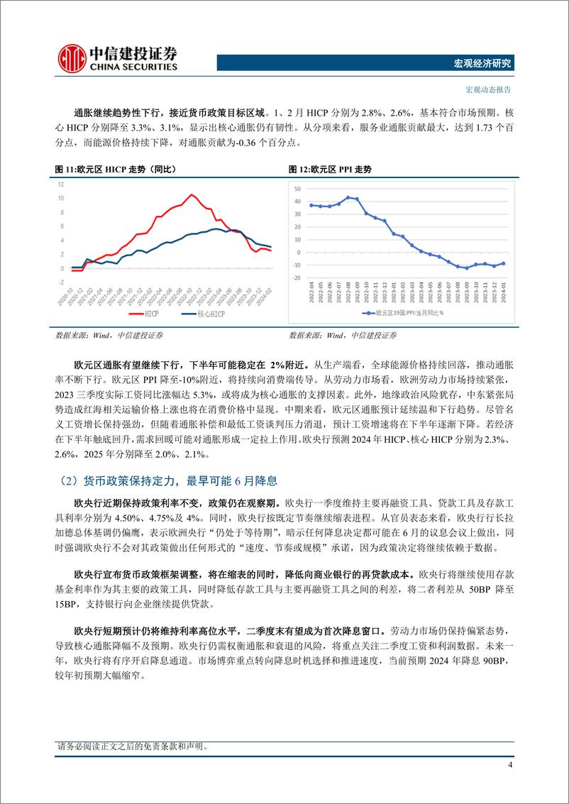 《美欧日货币政策展望：转向时刻-240320-中信建投-12页》 - 第6页预览图