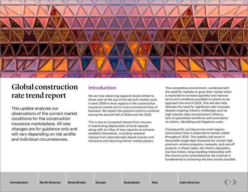 《WTW-2024年第三季度全球建筑率趋势报告（英）-2024-31页》 - 第2页预览图