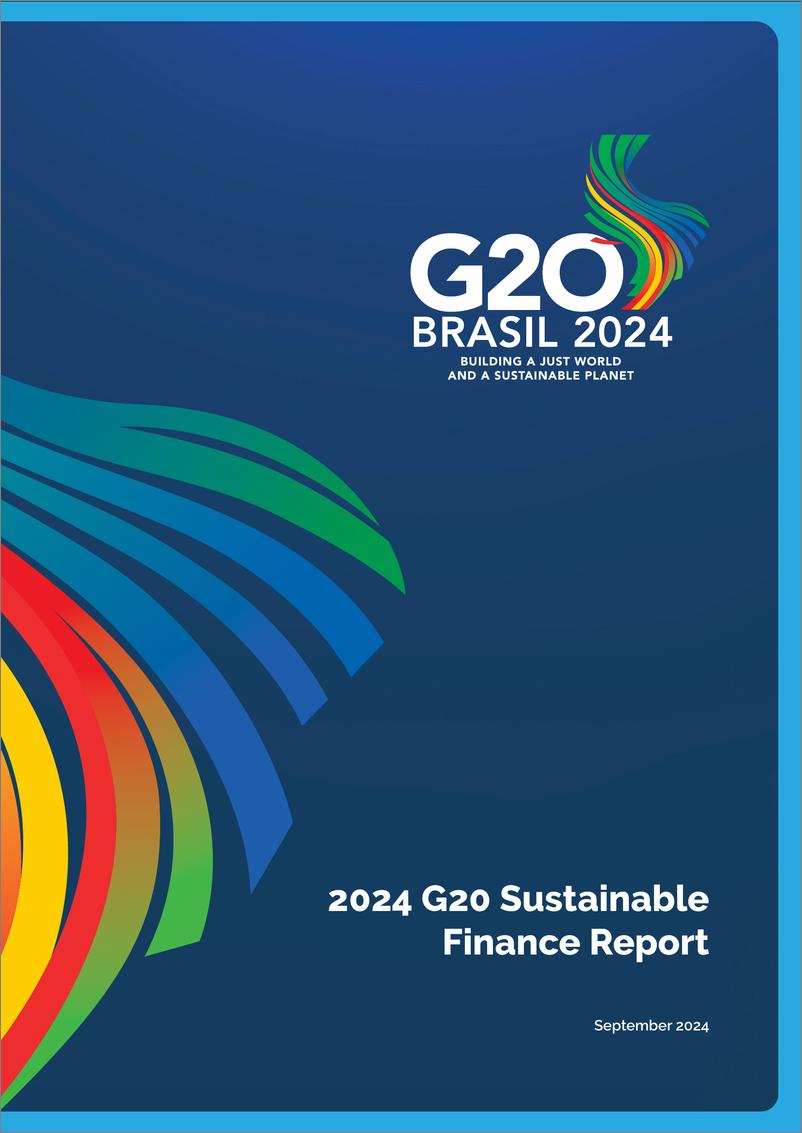 《2024 G20可持续金融报告》-45页 - 第1页预览图