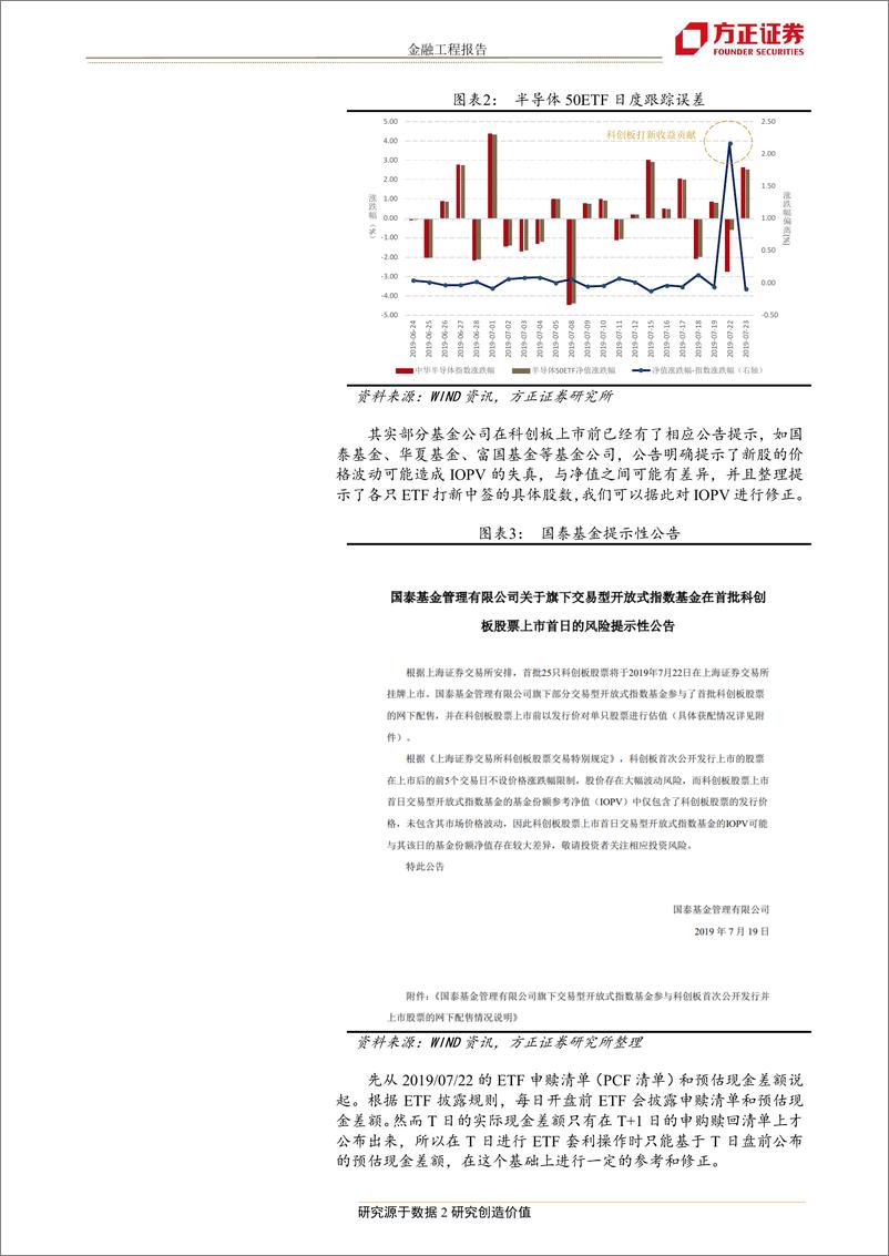 《“聚沙成塔”创新产品系列7：IOPV的迷惑，ETF折价份额还激增-20190725-方正证券-10页》 - 第4页预览图