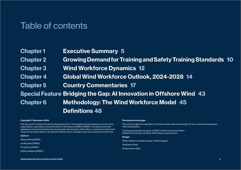 《全球风能大会-2024-2028年全球风能劳动力展望（英）-49页》 - 第2页预览图