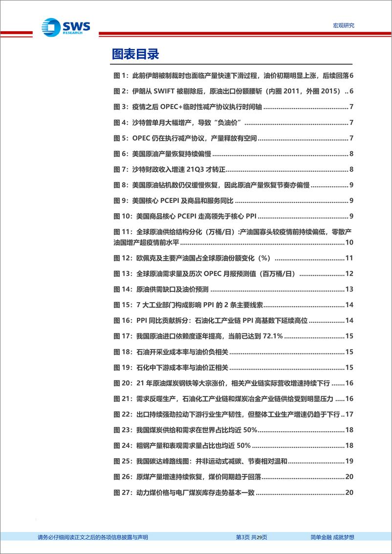 《2022年CPI、PPI展望更新：油难调、双碳可控-20220323-申万宏源-29页》 - 第4页预览图