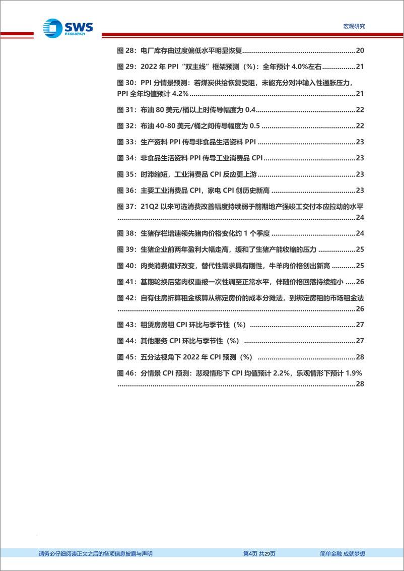 《2022年CPI、PPI展望更新：油难调、双碳可控-20220323-申万宏源-29页》 - 第5页预览图