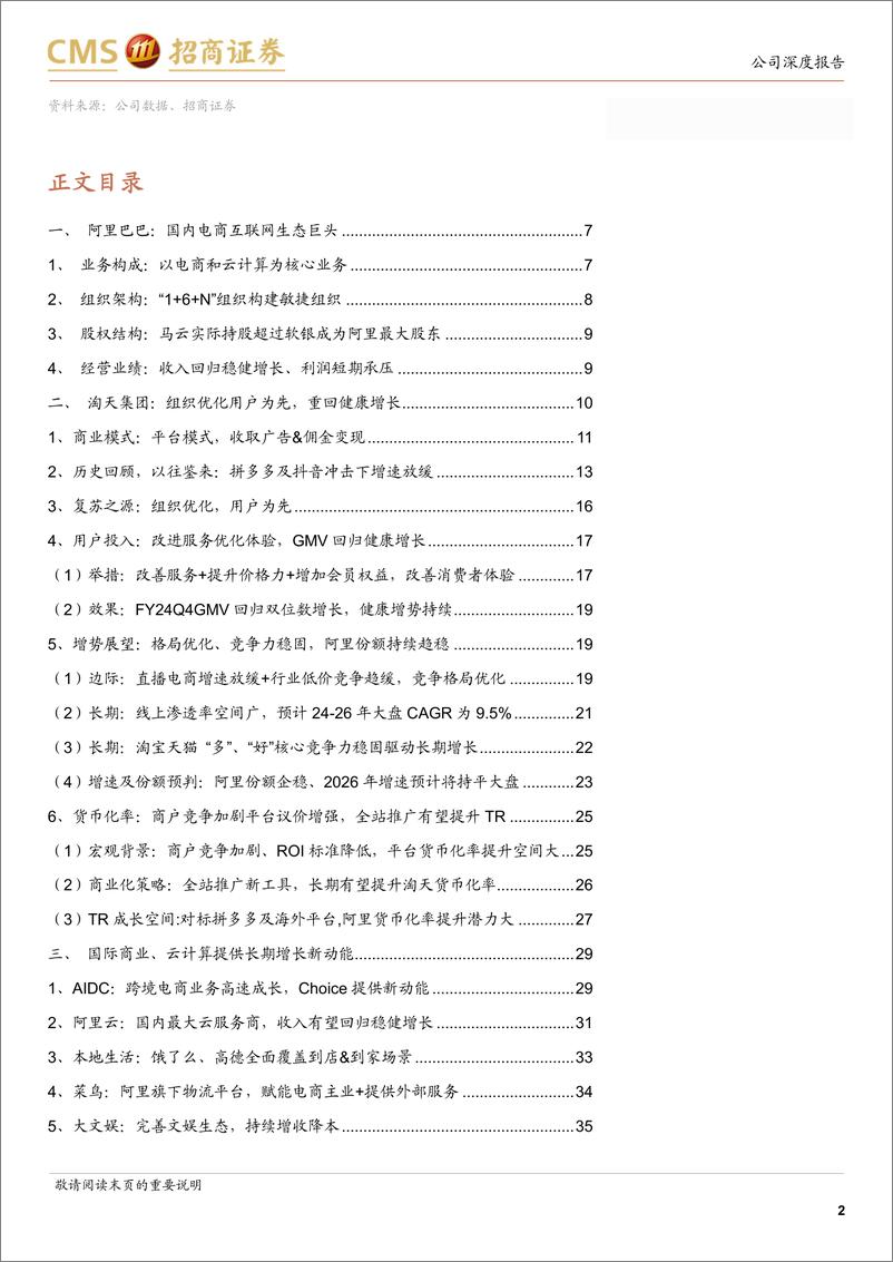 《阿里巴巴-SW(09988.HK)用户为先，重启增长-240729-招商证券-41页》 - 第2页预览图