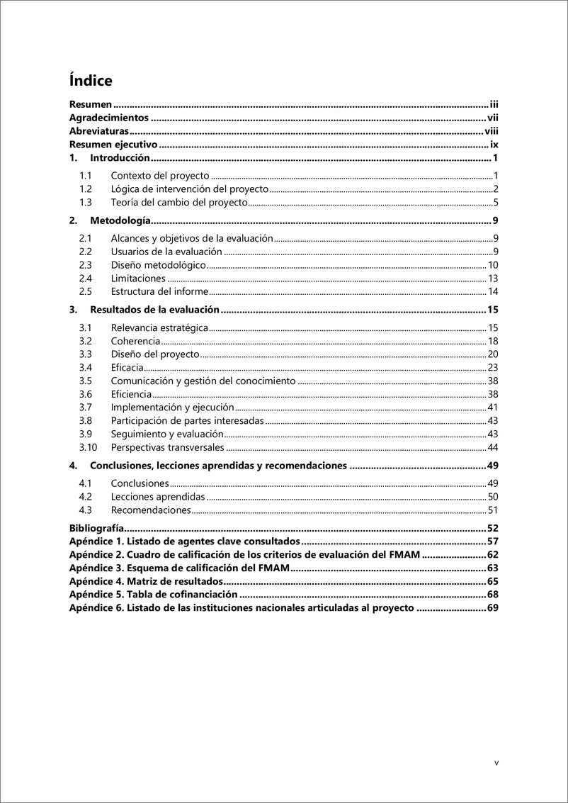 《联合国粮农组织：2024“通过保护墨西哥传统农业生态系统的遗传多样性确保全球农业面对气候变化的未来”项目的终期评估报告（西班牙语版）》 - 第6页预览图