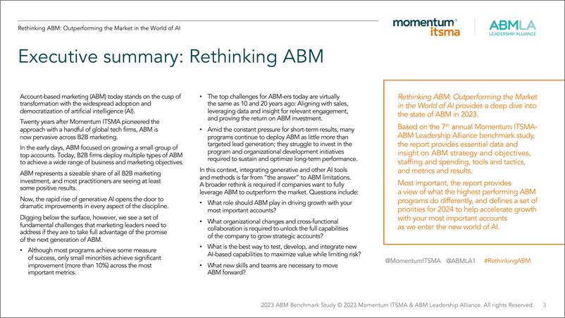 《Momentum ITSMA_2023年全球帐户营销状况报告_英文版_》 - 第3页预览图