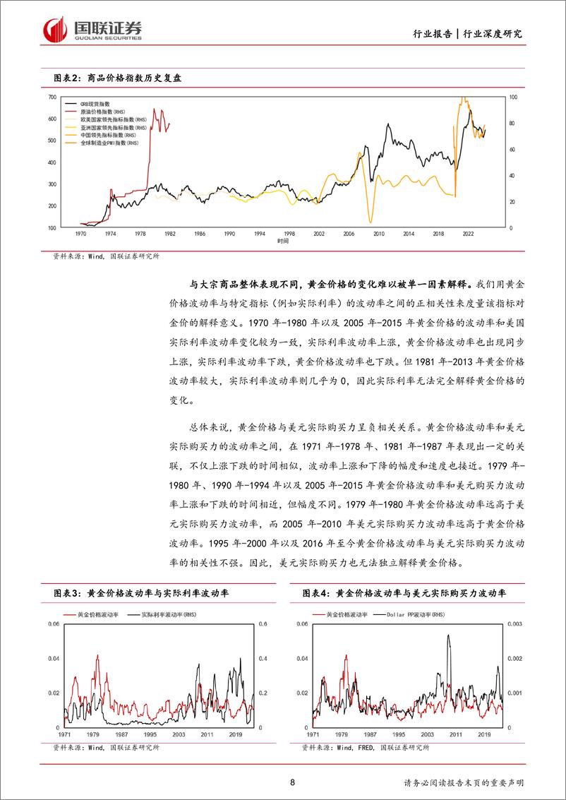 《国联证券-前瞻研究：黄金——遥遥领先的预言》 - 第8页预览图