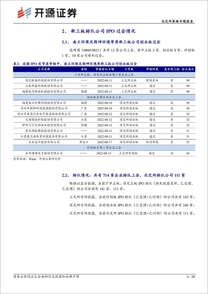 《北交所策略专题报告：IPO观察，北交所转板逐步常态化，生态日益完善-20220826-开源证券-20》 - 第7页预览图