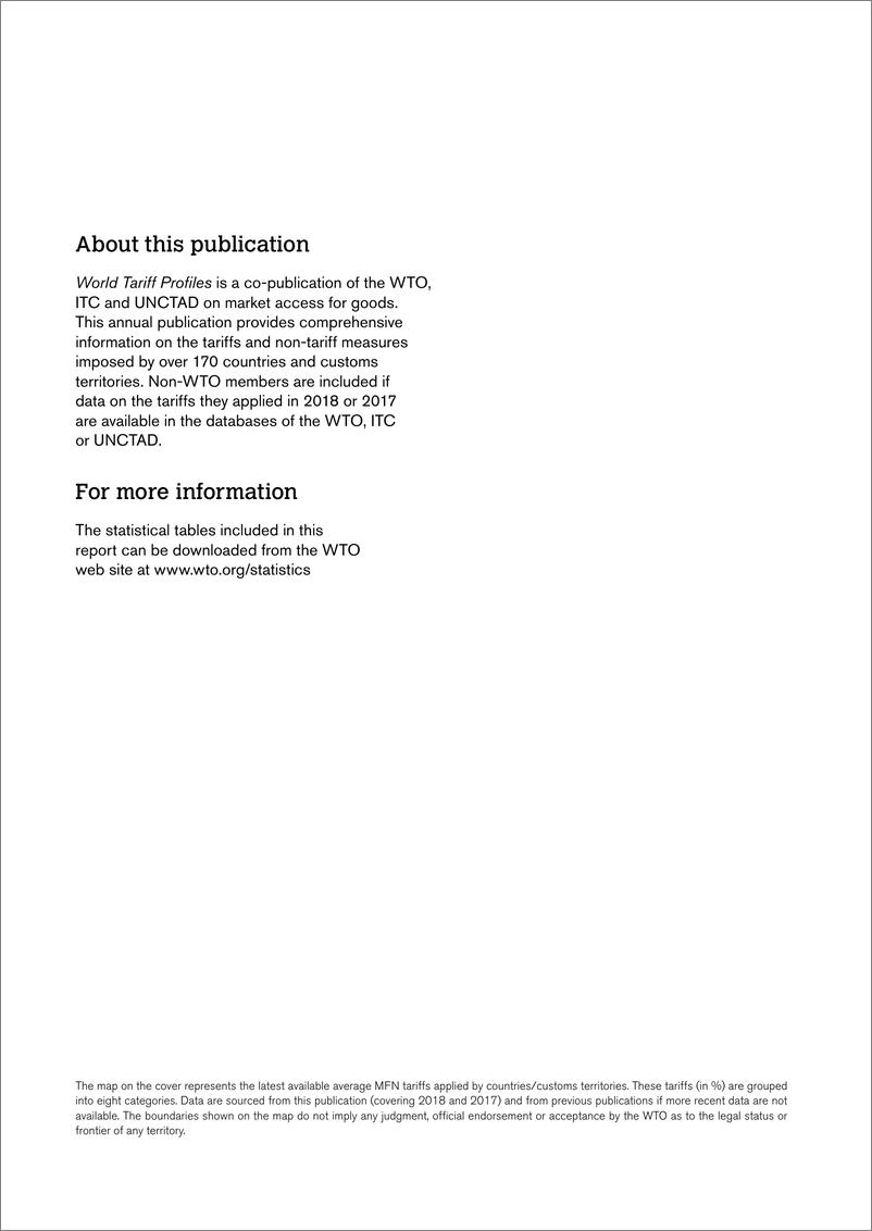 《WTO-世界关税概况（英文）-2019.7-256页》 - 第3页预览图