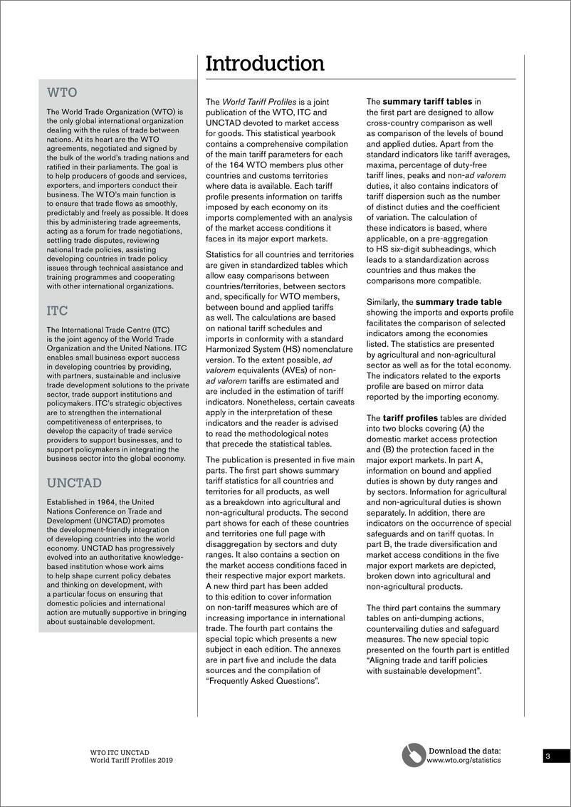 《WTO-世界关税概况（英文）-2019.7-256页》 - 第6页预览图