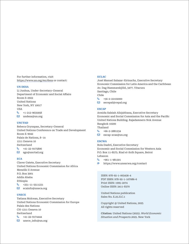 《2025年世界经济形势与展望报告》 - 第4页预览图