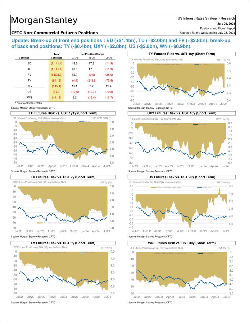 《Morgan Stanley Fixed-Global Macro Strategy Positions and Flows Report-109492767》 - 第3页预览图