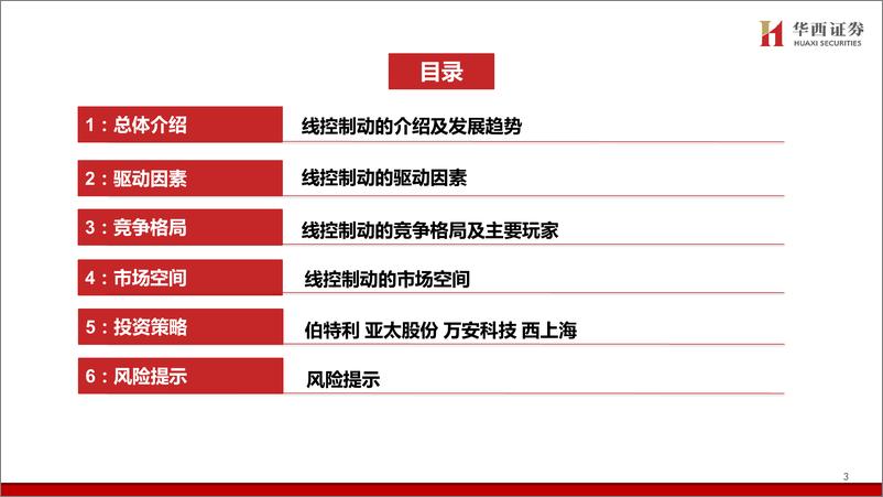 《2024年线控制动行业专题报告（发展趋势、驱动因素、竞争格局及主要玩家等）》 - 第4页预览图