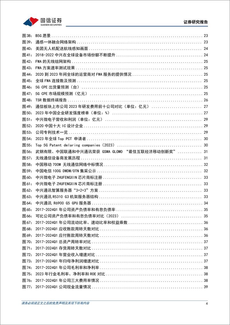 《中兴通讯(000063)坚持自主创新，积极布局“算力%2b连接”-240613-国信证券-48页》 - 第4页预览图