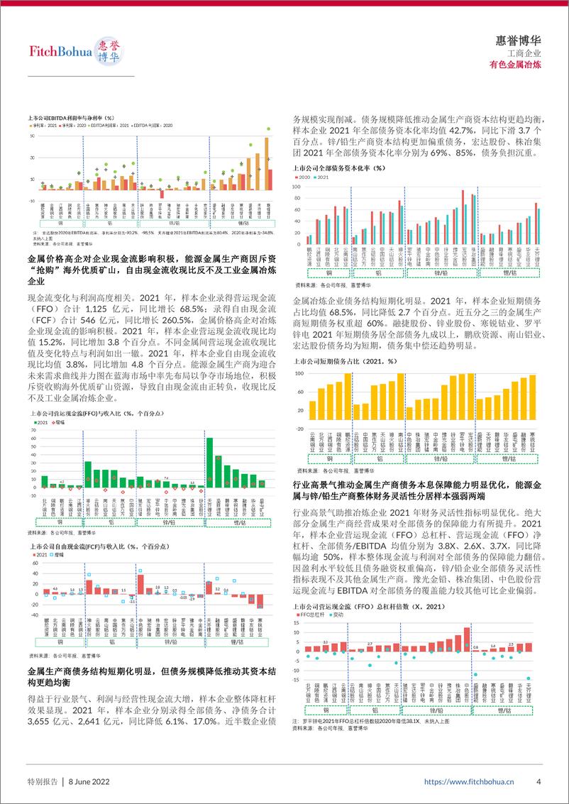 《惠誉博华2022年中期信用观察：工业与能源金属冶炼-6页》 - 第5页预览图