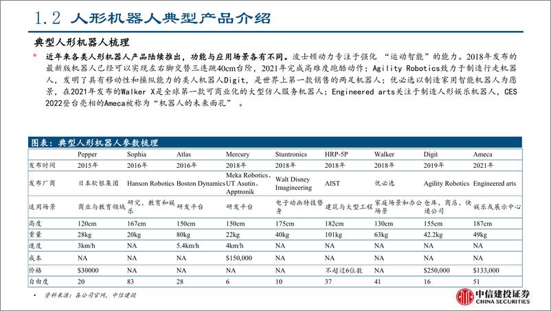 《机器人：特斯拉人形机器人产业链投资机会分析-中信建设证券-2022.7.8-38页》 - 第5页预览图