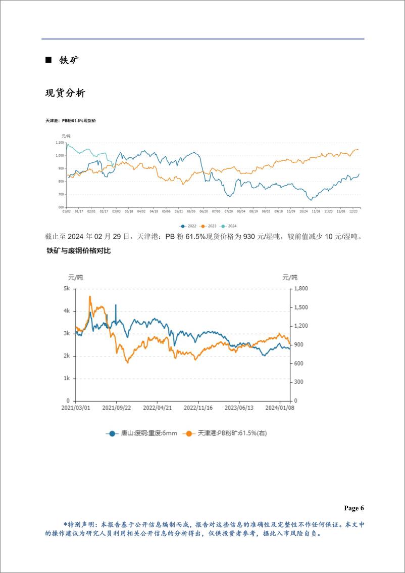 《黑色月报-20240301-华龙期货-13页》 - 第7页预览图