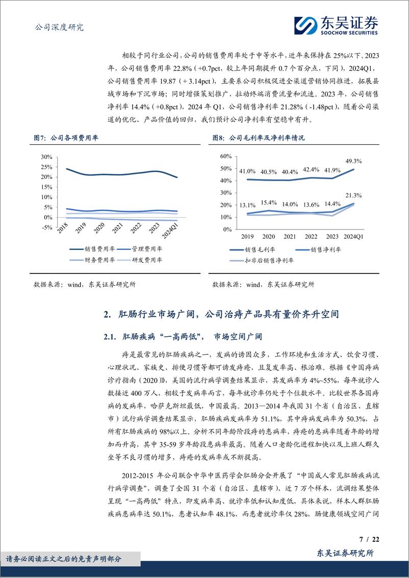 《马应龙(600993)肛肠细分行业龙头，百年品牌守正创新-240610-东吴证券-22页》 - 第7页预览图