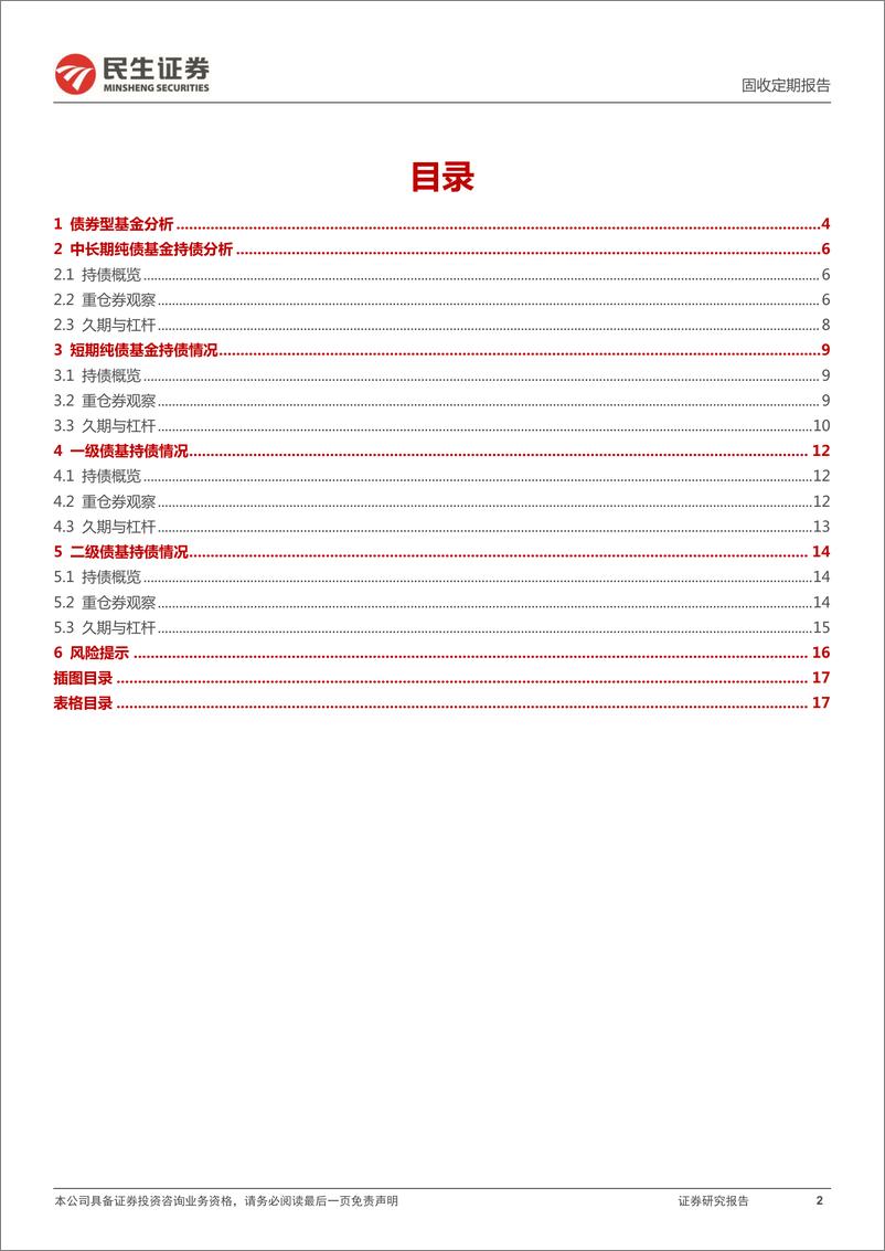 《2022年一季度基金持债点评：控久期，适度下沉，增配金融债-20220429-民生证券-18页》 - 第3页预览图