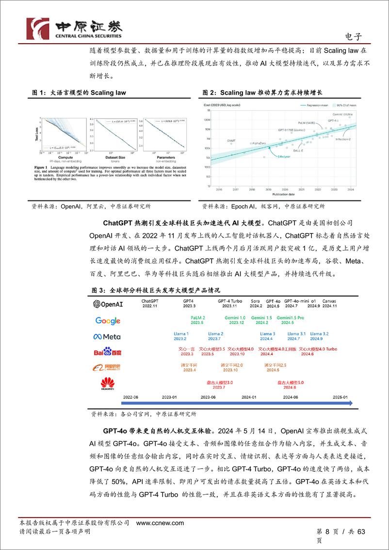 《电子行业2025年度投资策略：人工智能创新持续推进，半导体自主可控方兴未艾-241202-中原证券-63页》 - 第8页预览图