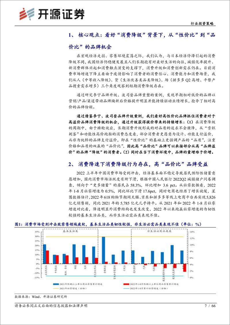 《家用电器行业投资策略：“消费降级”背景下从“性价比”到“品价比”的品牌机会-20221023-开源证券-66页》 - 第8页预览图