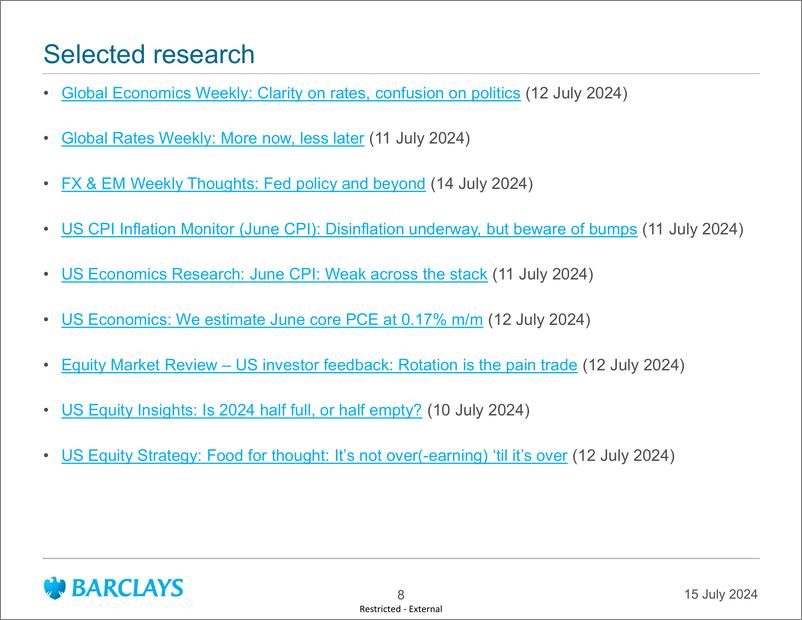 《Barclays_Global_Macro_Thoughts_Unsettling_times》 - 第8页预览图