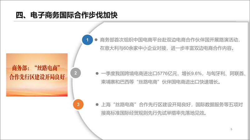 《2024年一季度我国电子商务发展情况报告-16页》 - 第5页预览图