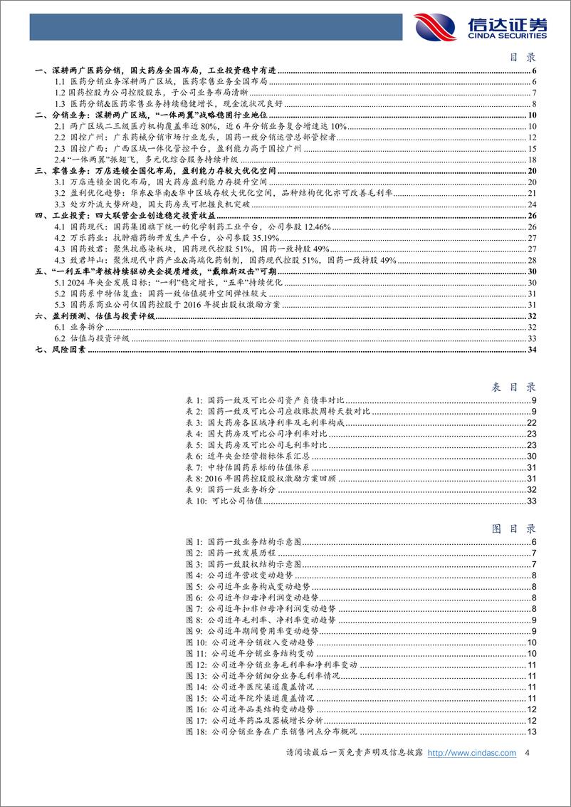 《信达证券-国药一致-000028-“两广分销＋全国零售”双网布局，”提质增效“加速业绩增长》 - 第4页预览图