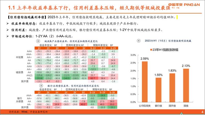 《2023年下半年信用债策略：资产荒延续，且行且珍惜-20230613-平安证券-37页》 - 第5页预览图