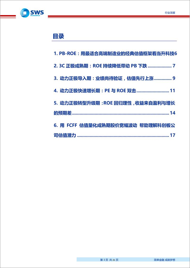 《电气设备行业科创板系列研究之高端制造估值篇：以PB~ROE及FCFF回溯新能源汽车优秀公司估值波动-20190323-申万宏源-21页》 - 第4页预览图