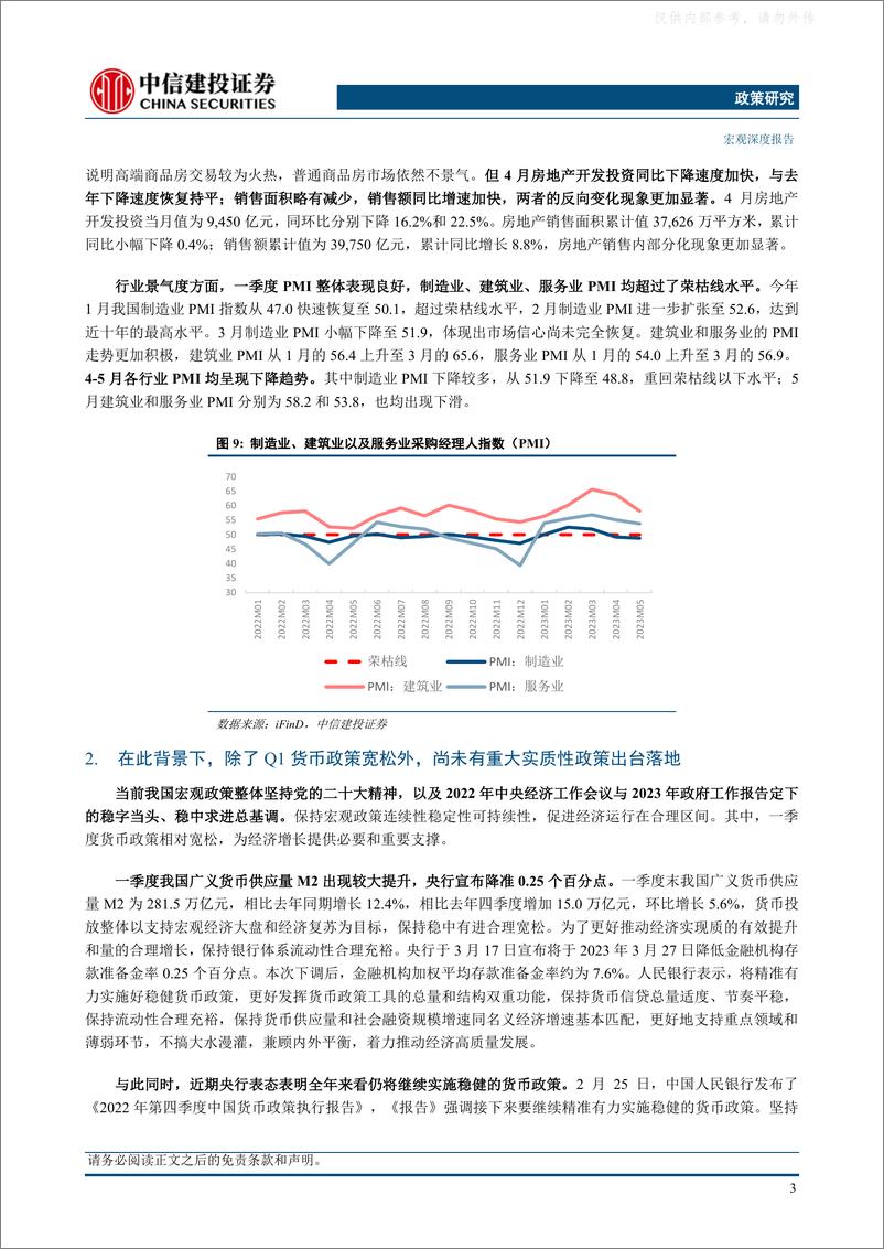 《中信建投-【中信建投政策研究】宏观、中观、微观分化背后的市场博弈及产业投资方向-230606》 - 第7页预览图