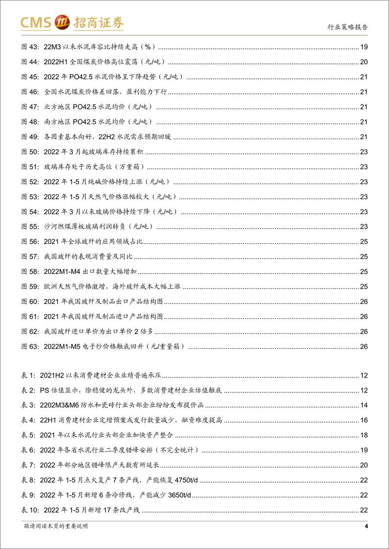 《建材行业2022年中期策略报告：乌云遮日终散去，青山虽隐依旧在-20220627-招商证券-29页》 - 第5页预览图