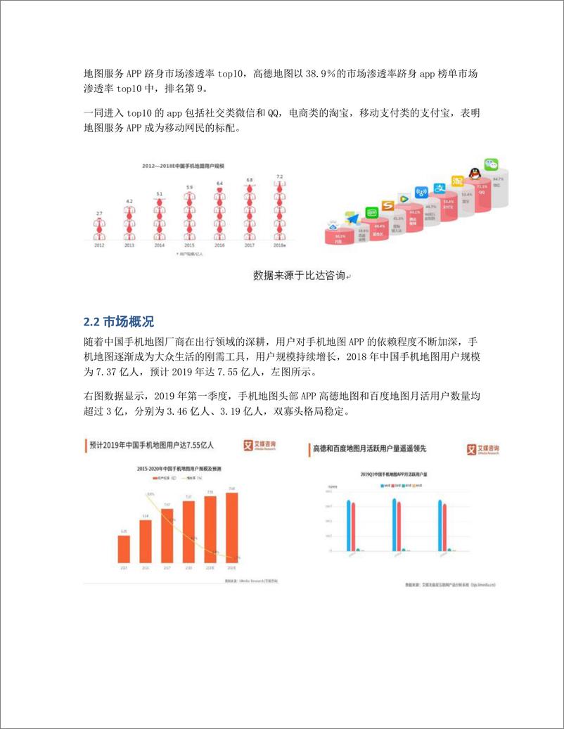 《竞品分析报告：腾讯地图APP VS 百度地图 VS 高德地图》 - 第5页预览图