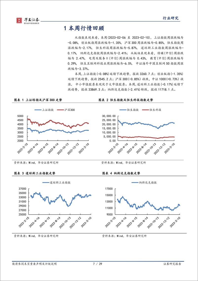 《互联网传媒行业周报：2月腾讯网易获得新版号，海内外大厂积极探索ChatGPT技术-20230212-华安证券-29页》 - 第7页预览图