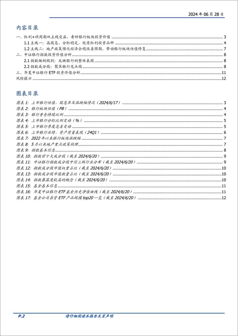 《量化分析报告：红利%2b顺周期双主线受益，看好银行板块投资价值-240628-国盛证券-13页》 - 第2页预览图