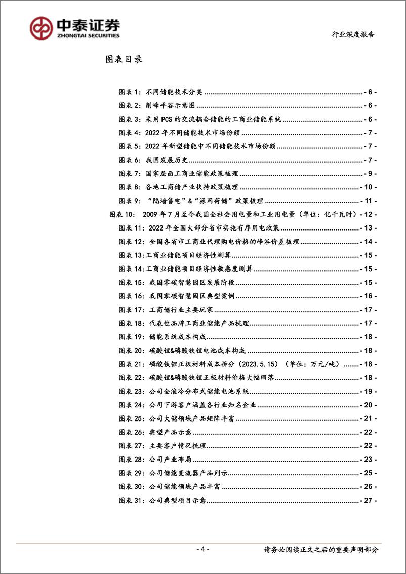 《工商业储能行业：配储经济性提升，工商储需求亟待爆发-20230704-中泰证券-30页》 - 第5页预览图