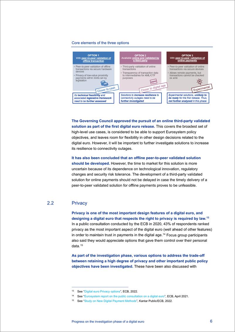 《ECB-公共和私营部门在数字欧元生态系统中的作用（英）-10页》 - 第7页预览图