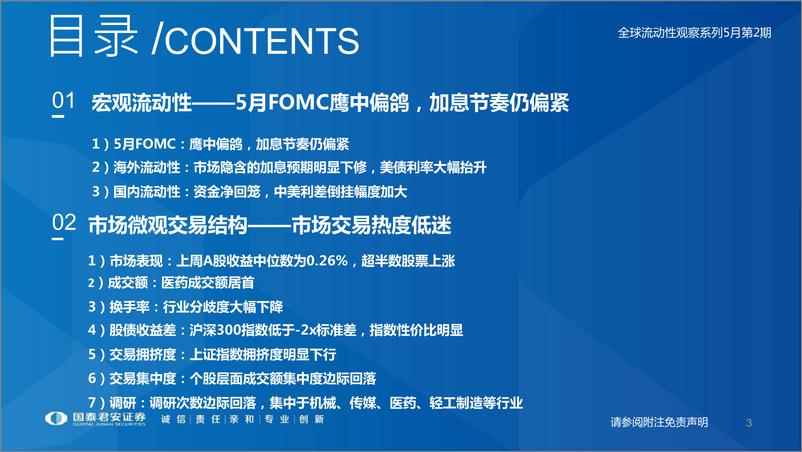 《全球流动性观察系列5月第2期：关注赎回压力的上升-20220509-国泰君安-59页》 - 第4页预览图