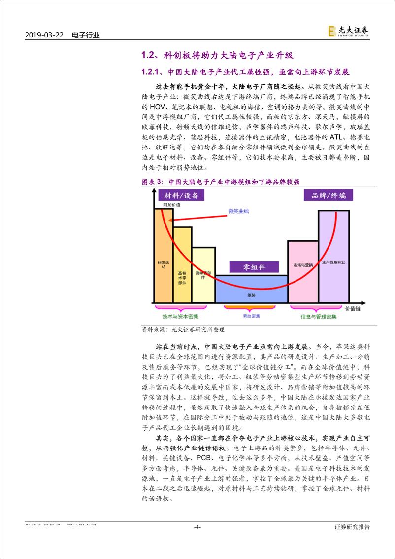 《电子行业科创板估值专题报告：科创板点燃电子产业新引擎，重塑估值新体系-20190322-光大证券-21页》 - 第5页预览图