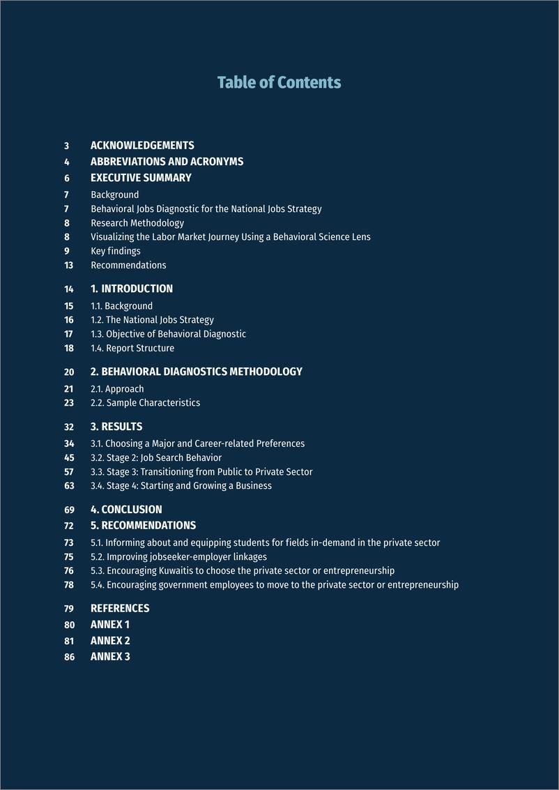 《世界银行-科威特国家就业战略：行为就业诊断研究（英）-2023.10-89页》 - 第8页预览图