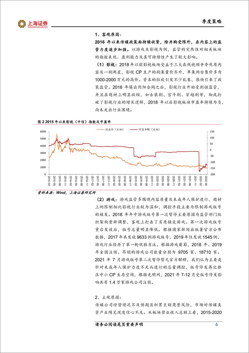 《2022年传媒行业中期策略报告：“政策底”确立长期投资机会，持续推荐互联网、游戏、元宇宙-20220531-上海证券-41页》 - 第7页预览图